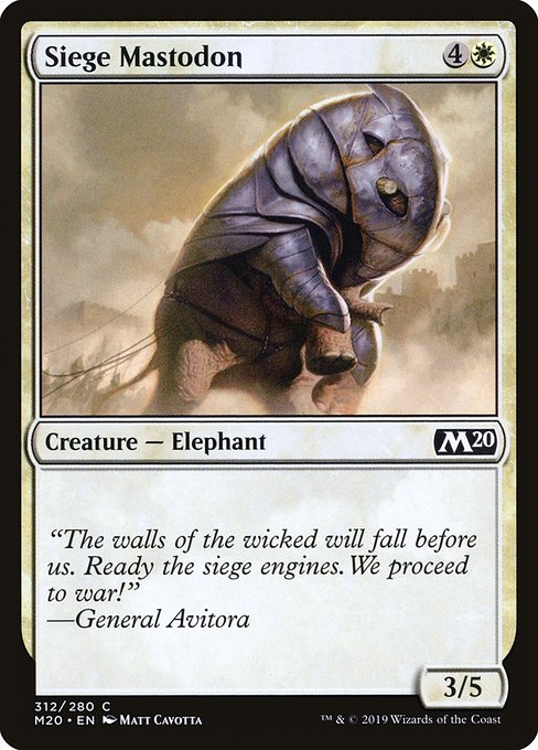 Siege Mastodon (312)