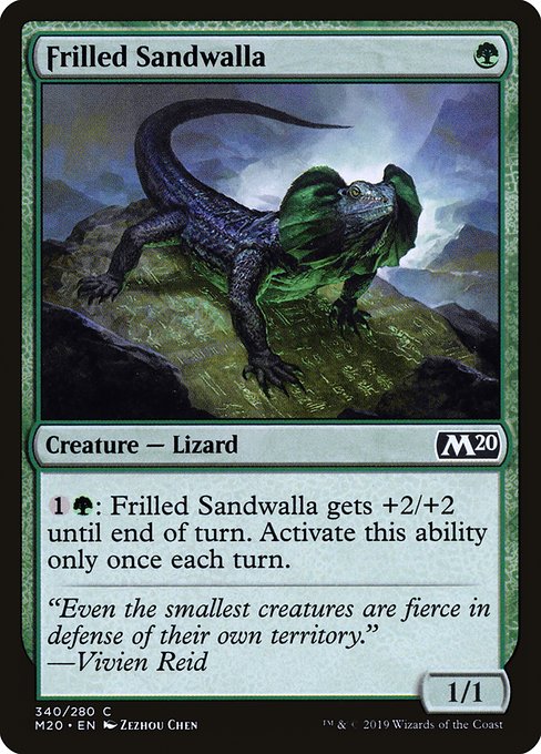 Frilled Sandwalla (340)