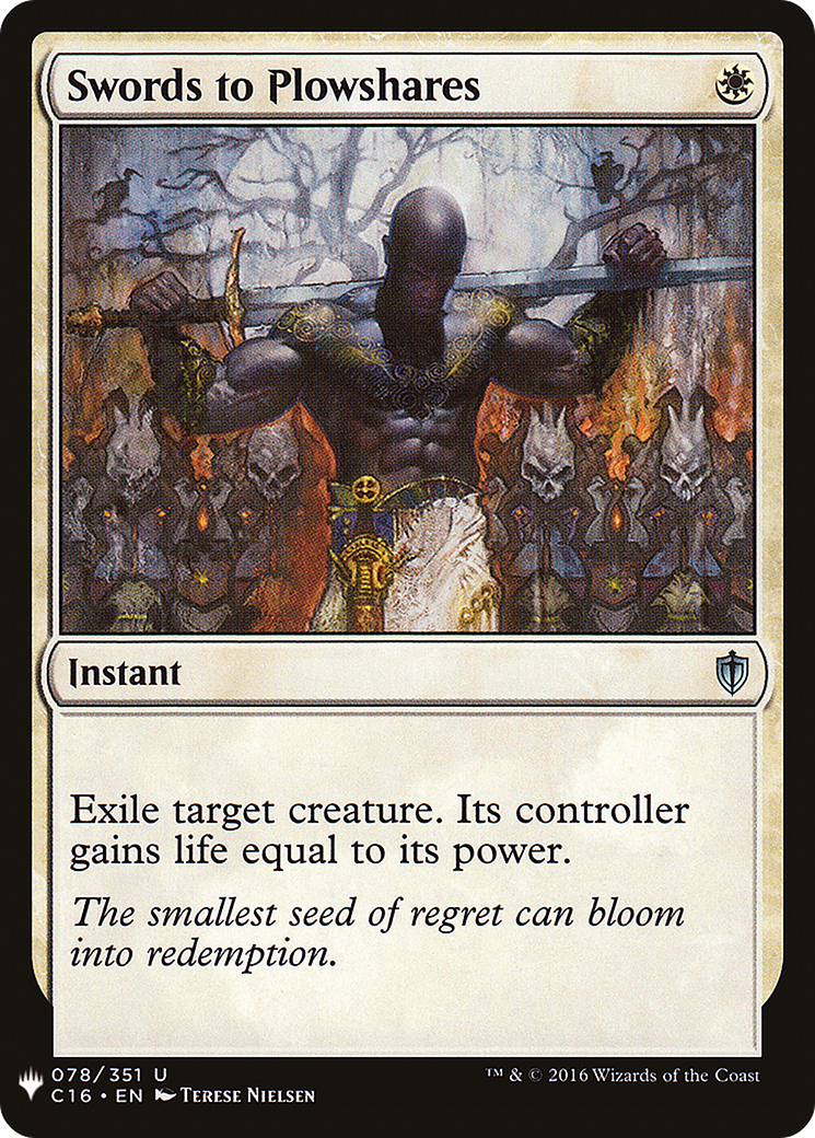 Swords to Plowshares (C16-78)