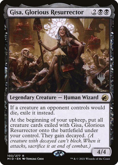 Gisa, Glorious Resurrector (103p) - Planeswalker Promo