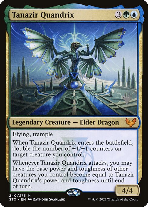 Tanazir Quandrix (240p) - Planeswalker Promo