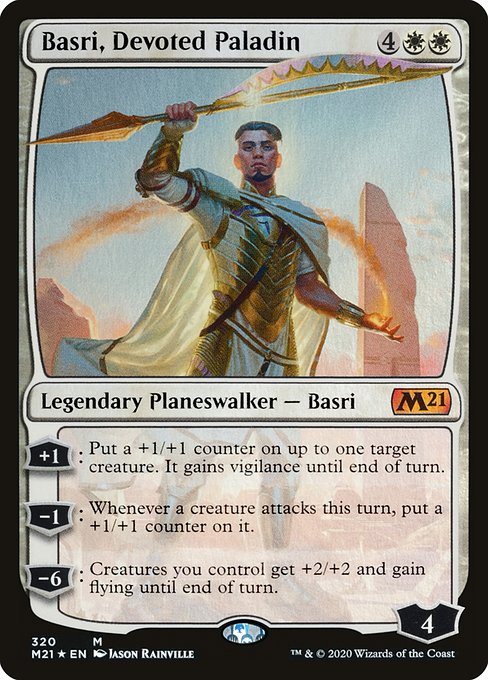 Basri, Devoted Paladin (320) - Foil