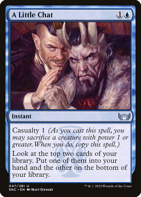 A Little Chat (47) - Foil