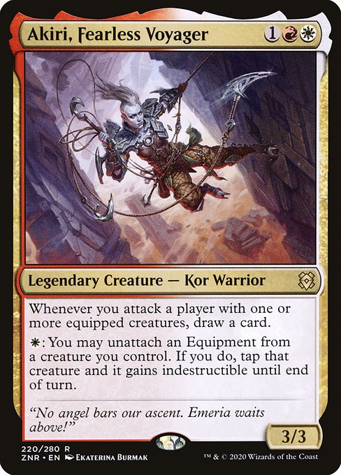 Akiri, Fearless Voyager (220) - Foil