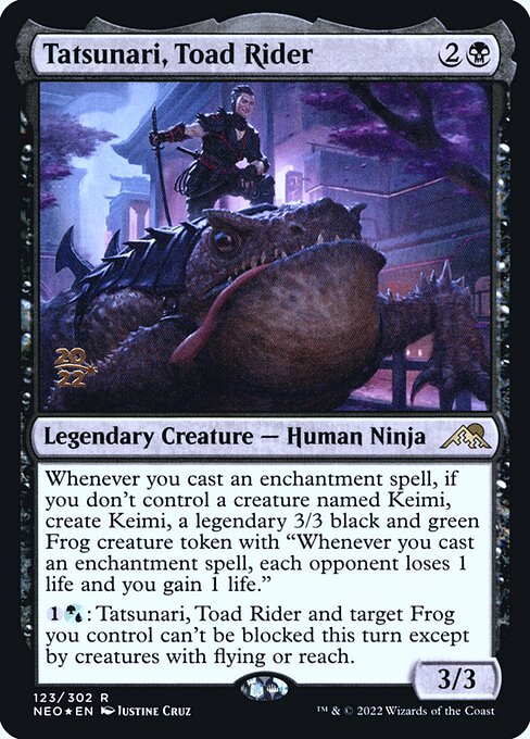 Tatsunari, Toad Rider (123s) - Date Promo - Foil