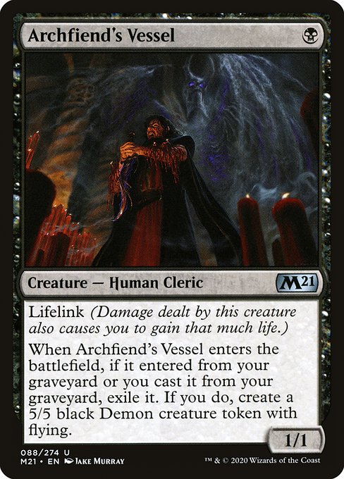 Archfiend's Vessel (88)