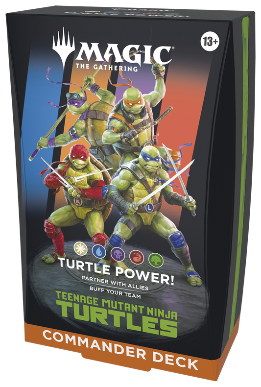 Teenage Mutant Ninja Turtles Commander Deck - Turtle Power!