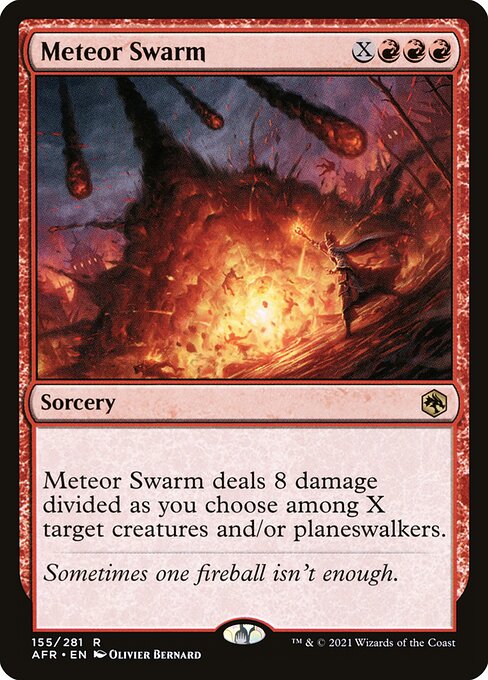 Meteor Swarm (155) - Foil