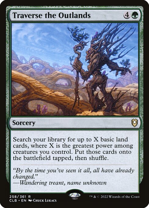 Traverse the Outlands (258) - Foil